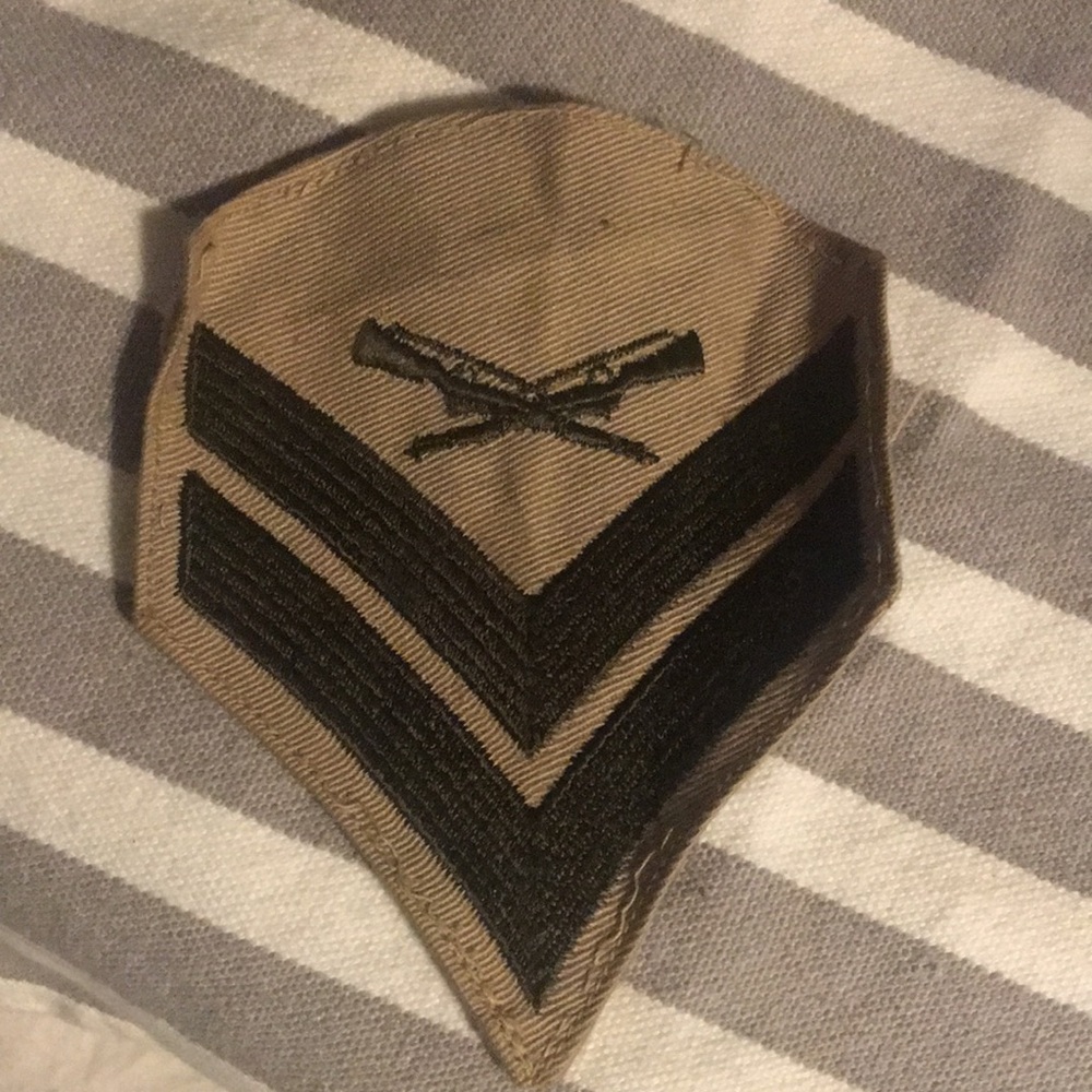 Corporal marine patch.  Vintage military